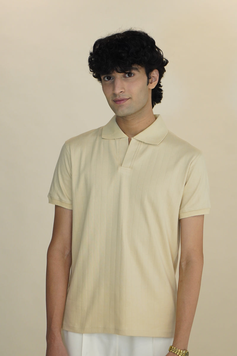 drop needle beige